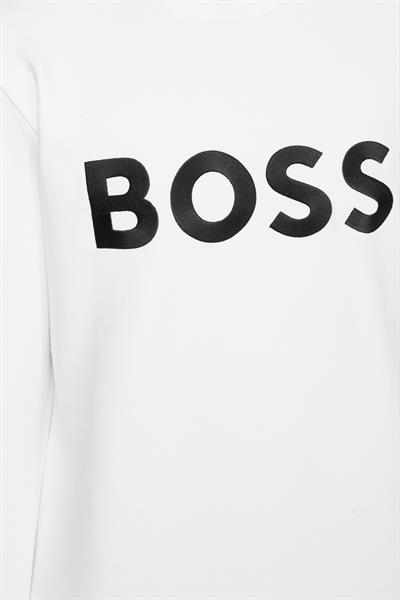 Boss Salbo 1 Erkek Sweatshirt Beyaz 100