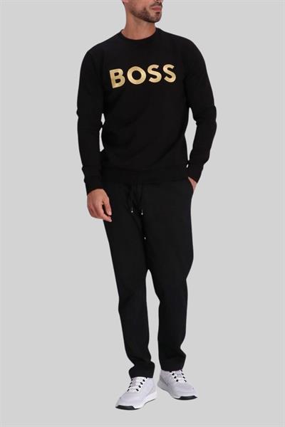 Boss Salbo 1 Erkek Sweatshirt Siyah