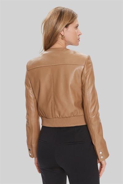 Boss Samarie Deri Ceket Bej 260