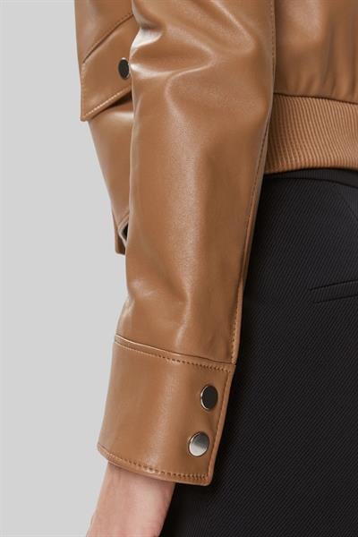 Boss Samarie Deri Ceket Bej 260