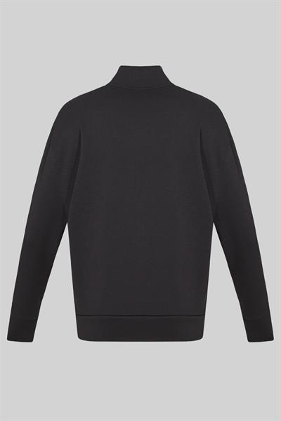 Boss Skarlkey Erkek Fermuarlı Sweatshirt Siyah 016