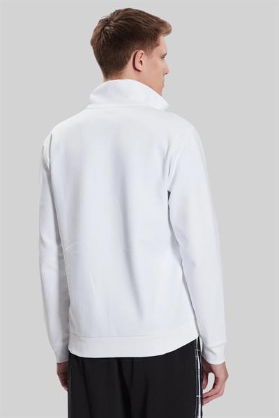 Boss Skaz 1 Erkek Fermuarlı Sweatshirt Beyaz 100