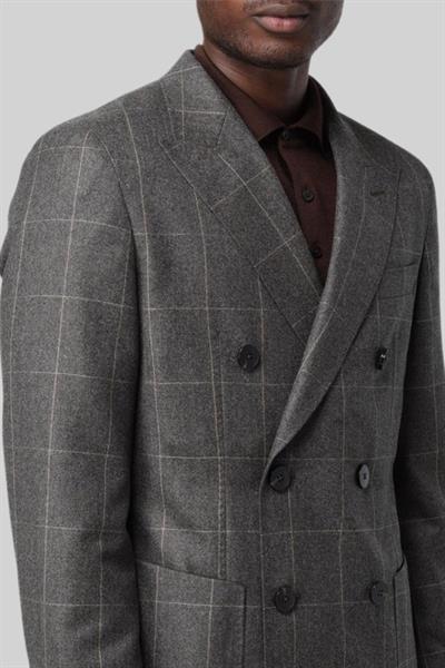 Boss Slim Fit 2 Li Erkek Takım Elbise Gri 030