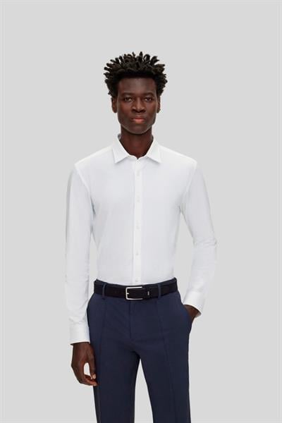Boss Slim Fit Erkek Gömlek Beyaz 100