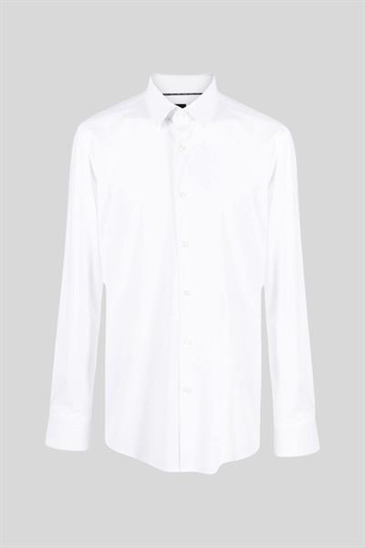 Boss Slim Fit Erkek Gömlek Beyaz 100