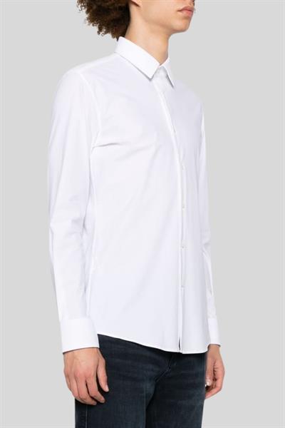 Boss Slim Fit Erkek Gömlek Beyaz 100