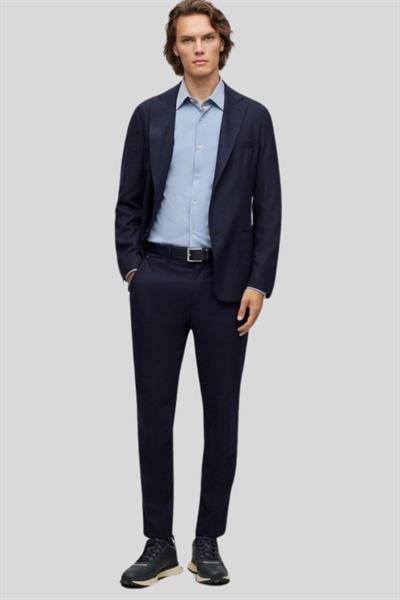 Boss Slim Fit Erkek Gömlek Mavi 411