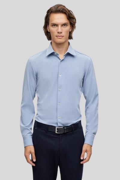 Boss Slim Fit Erkek Gömlek Mavi 411
