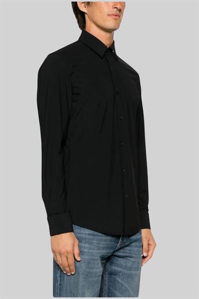 Boss Slim Fit Erkek Gömlek Siyah