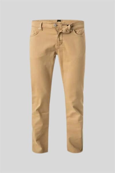 Boss Slim Fit Erkek Jean Pantolon Bej 260