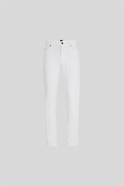 Boss Slim Fit Erkek Jean Pantolon Beyaz 100