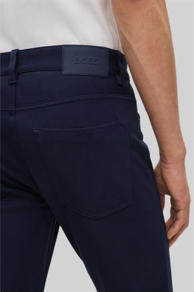 Boss Slim Fit Erkek Jean Pantolon Lacivert 404