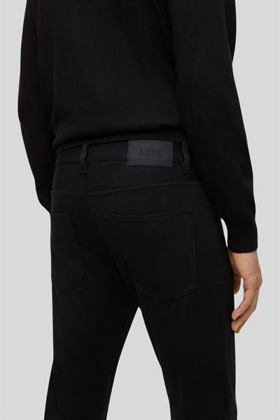 Boss Slim Fit Erkek Jean Pantolon Siyah