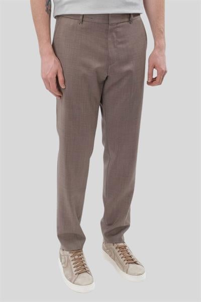 Boss Slim Fit Erkek Pantolon Bej