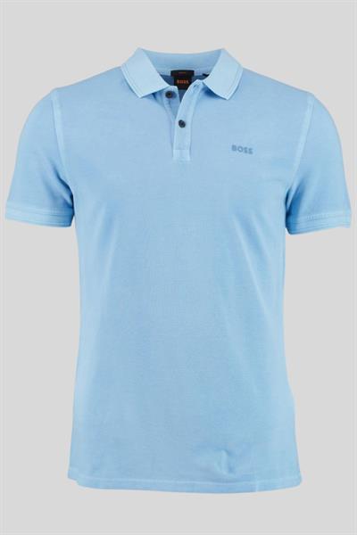 Boss Slim Fit Erkek Polo Yaka T-Shirt Mavi 460