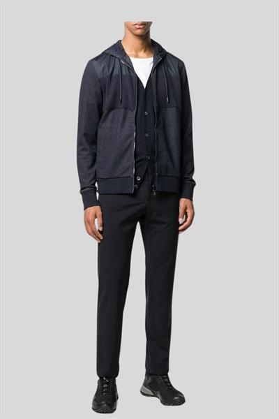 Boss Slim Fit Erkek Yün Hırka Mavi 402