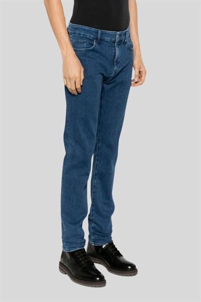Boss Slim Fit Jean Erkek Pantolon Mavi 419