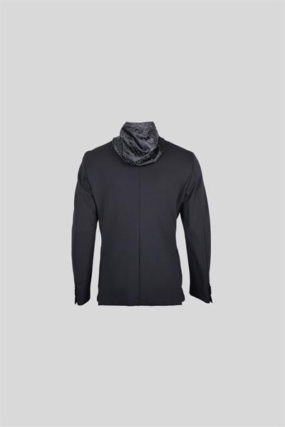Boss Slim Fit Kapüşonlu Ceket Siyah