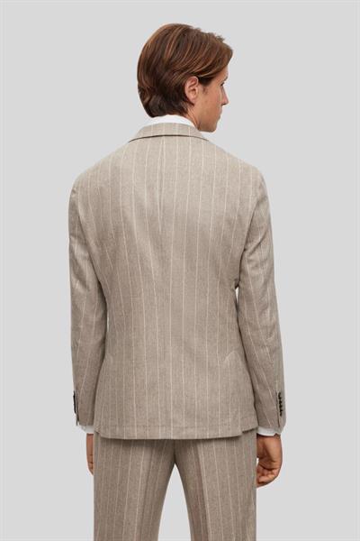 Boss Slim Fit Kruvaze Takım Kahverengi