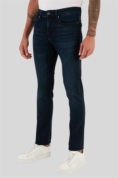 Boss Slim Fit Normal Bel Erkek Jean Pantolon Mavi 418