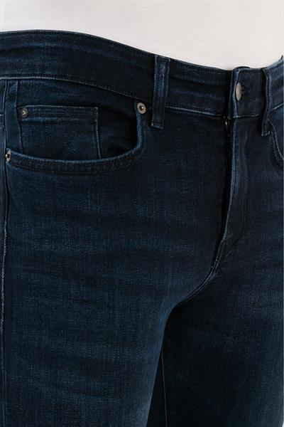 Boss Slim Fit Normal Bel Erkek Jean Pantolon Mavi 418
