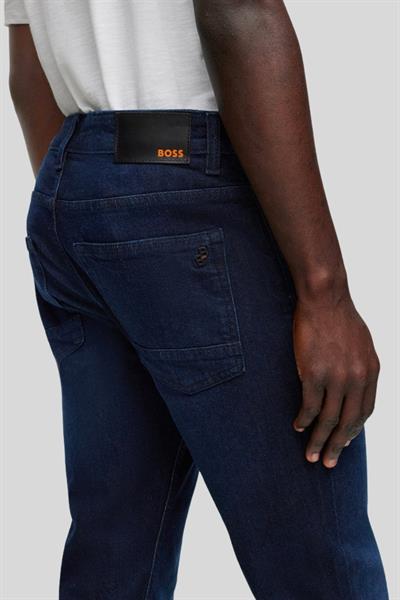 Boss Slim Fit Normal Bel Erkek Jean Pantolon Mavi 402