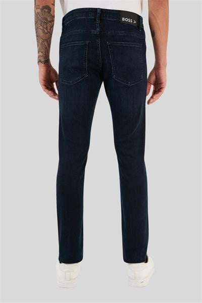 Boss Slim Fit Normal Bel Erkek Jean Pantolon Mavi 418