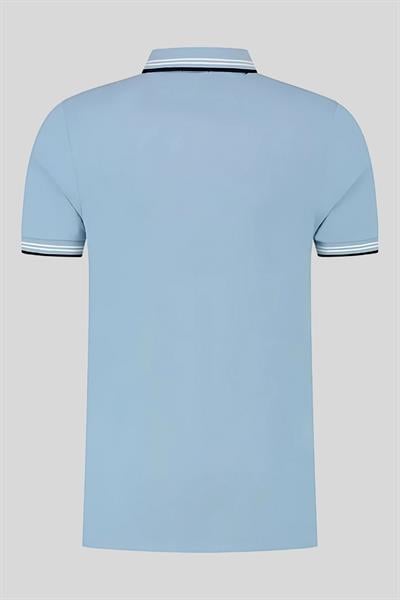 Boss Slim Fit Paul Curved Polo Yaka T-Shirt Mavi 498