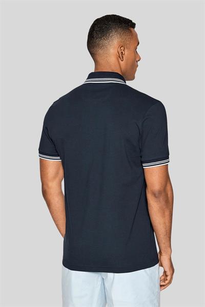 Boss Slim Fit Paul Curved Polo Yaka T-Shirt Lacivert 405