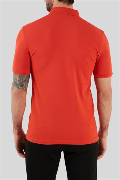 Boss Slim Fit Polo Yaka Erkek T-Shirt Turuncu 626