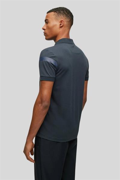 Boss Slim Fit  Polo Yaka Erkek T-Shirt Mavi 402