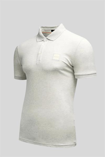 Boss Slim Fit Polo Yaka Erkek T-Shirt Krem 277