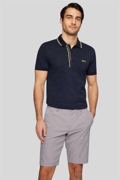 Boss Slim Fit Polo Yaka Erkek T-Shirt Lacivert 405