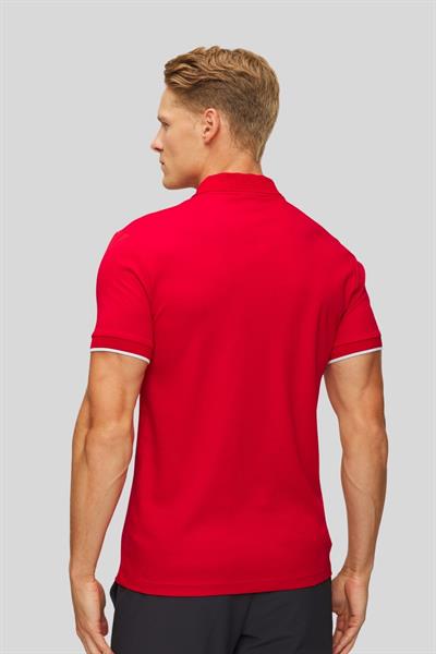 Boss Slim Fit Polo Yaka Erkek T-Shirt Kırmızı 610
