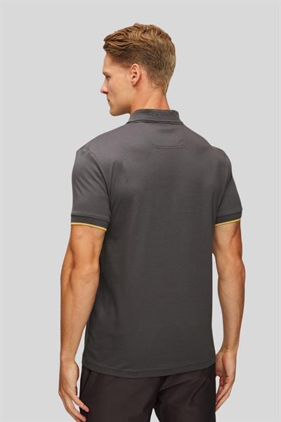 Boss Slim Fit Polo Yaka Erkek T-Shirt Gri 027