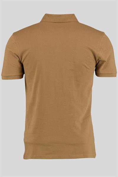 Boss Slim Fit Polo Yaka Erkek T-Shirt Bej