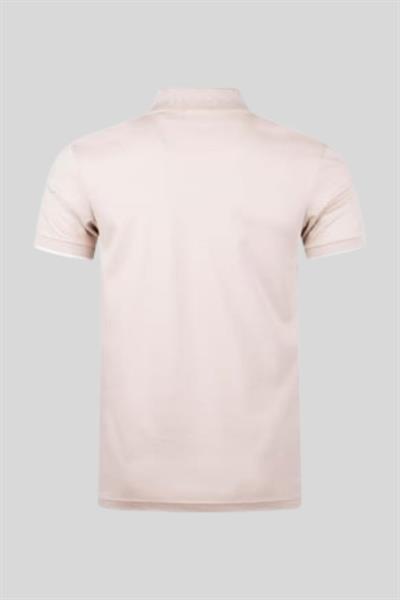 Boss Slim Fit Polo Yaka Erkek T-Shirt Bej