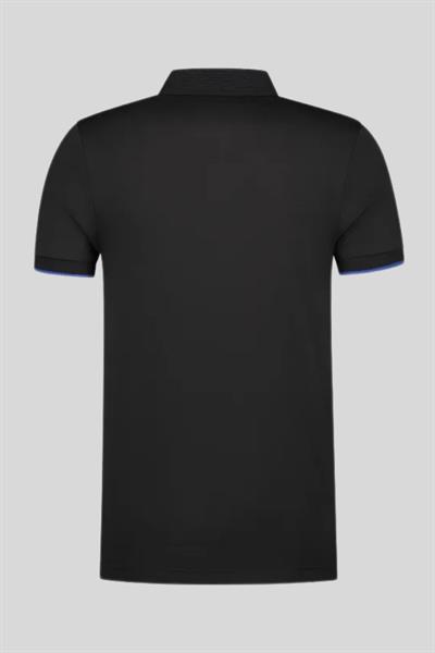 Boss Slim Fit Polo Yaka Erkek T-Shirt Siyah
