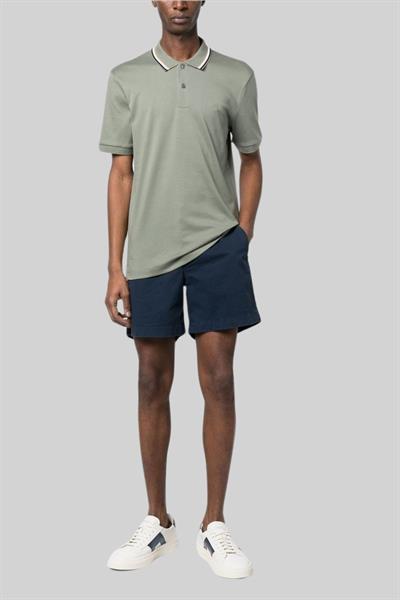 Boss Slim Fit Polo Yaka Erkek T-Shirt Yeşil