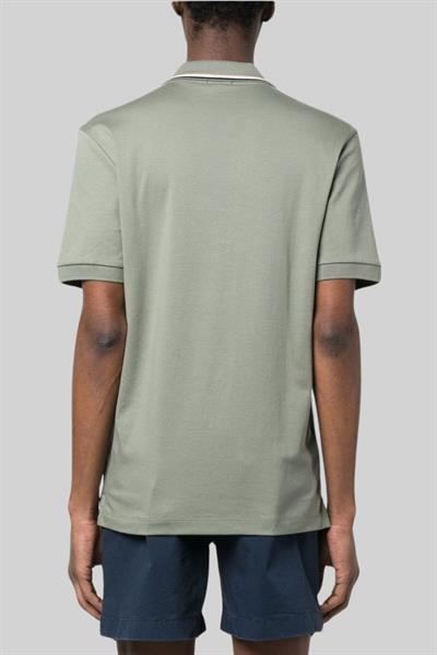 Boss Slim Fit Polo Yaka Erkek T-Shirt Yeşil