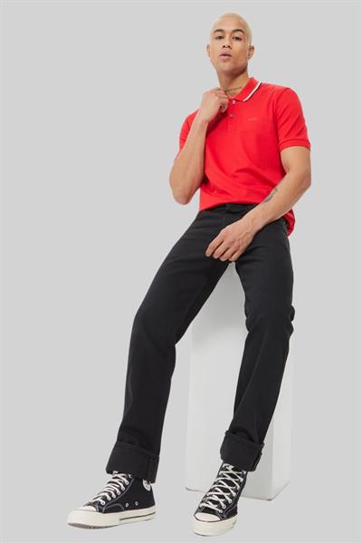 Boss Slim Fit Polo Yaka Erkek T-Shirt Kırmızı 628