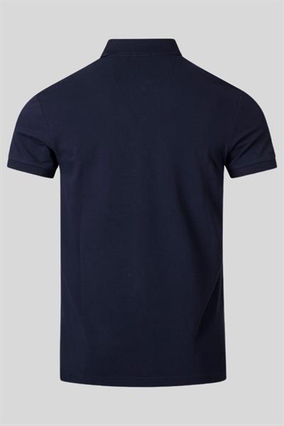 Boss Slim Fit Polo Yaka Erkek T-Shirt Lacivert 410