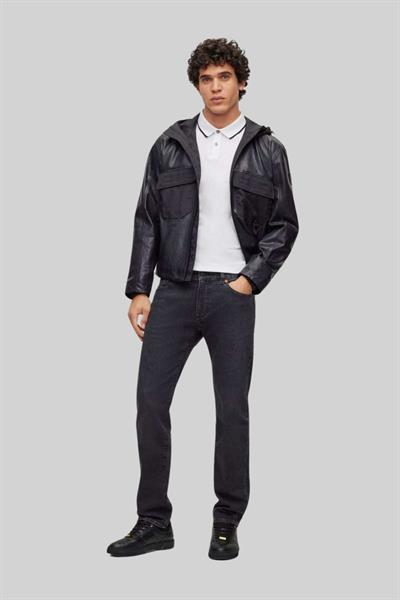 Boss Slim Fit Polo Yaka Erkek T-Shirt Beyaz 100