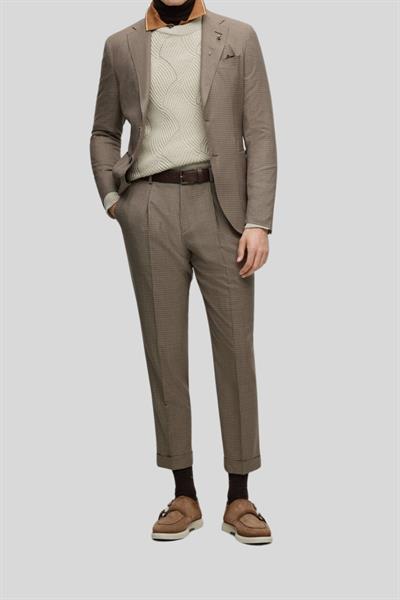 Boss Slim Fit Takım Bej 260