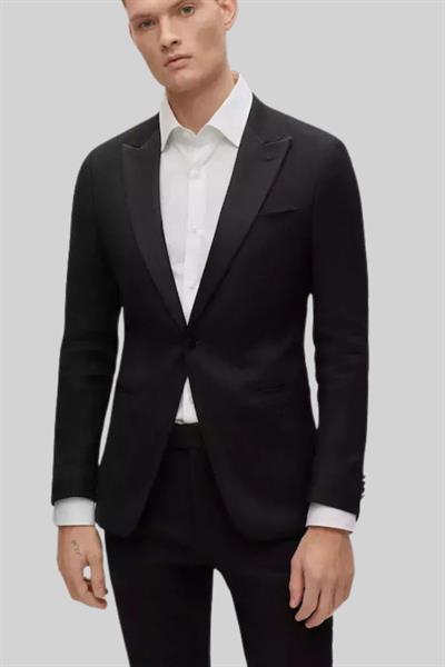 Boss Slim Fit Takım Elbise Siyah