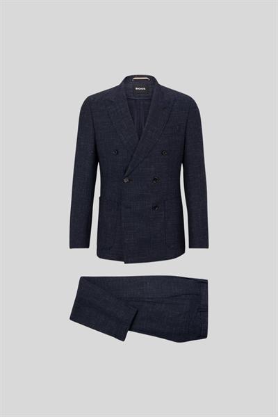 Boss Slim Fit Takım Lacivert 404