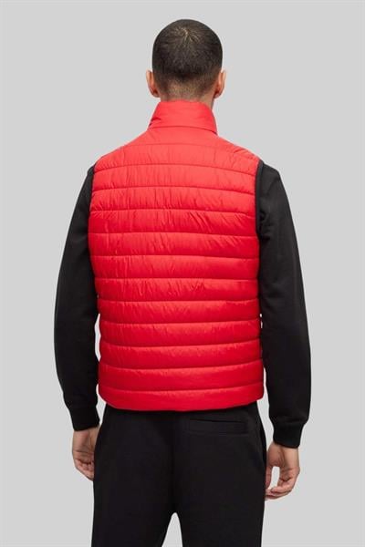 Boss Slim Fit Yelek Kırmızı