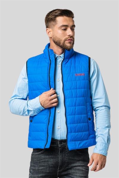 Boss Slim Fit Yelek Mavi 435