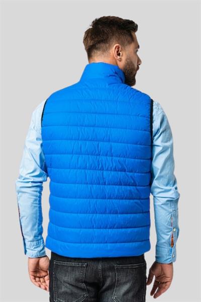 Boss Slim Fit Yelek Mavi 435