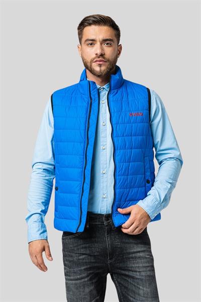 Boss Slim Fit Yelek Mavi 435